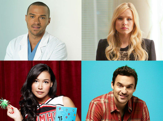 Jesse Williams, Kristen Bell, Jake Johnson, Naya Rivera Jesse Williams, Kristen Bell, Jake Johnson, Naya Rivera